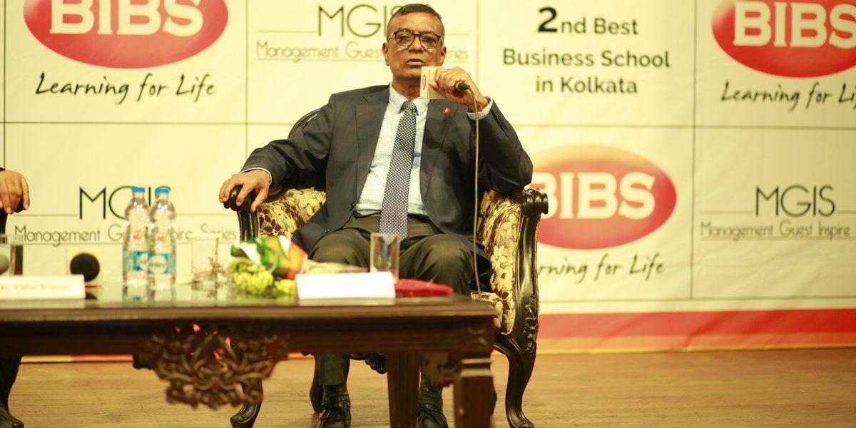 Q&A session with Chetan Bhagat and BIBS Students